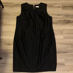Calvin Klein Classic Black Midi Dress